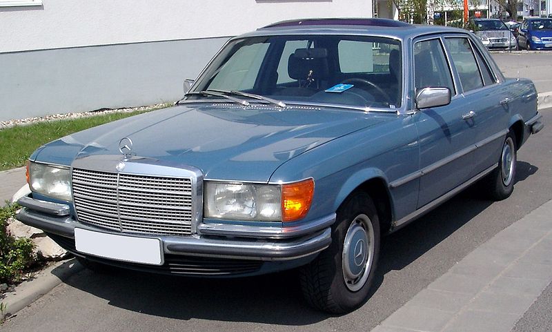 Der W116 der Ära Schmidt Quelle: Wikipedia