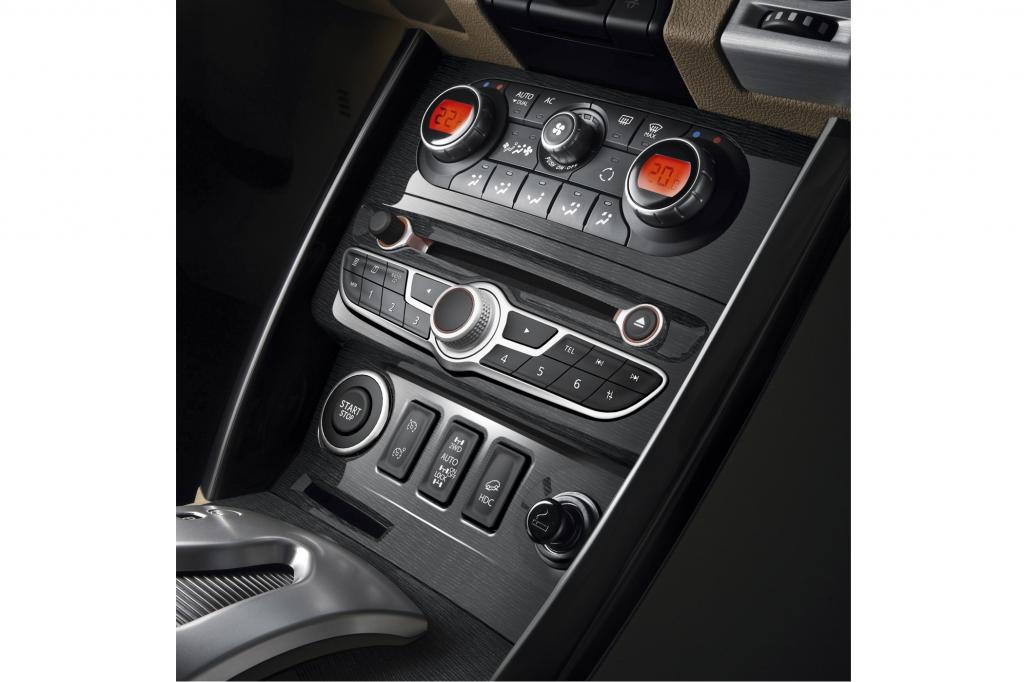 Die Bedienelemente von Radio und Klima sind sehr kleinteilig geraten