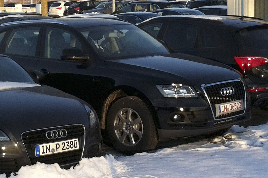 Erwischt: Erlkönig Audi Q5 – Facelift