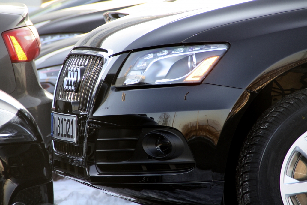 Erwischt: Erlkönig Audi Q5 – Facelift