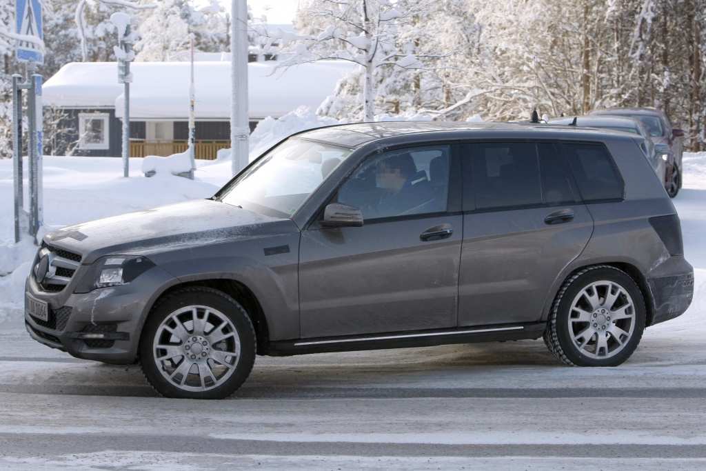 Erwischt: Erlkönig Mercedes-Benz GLK – Facelift 