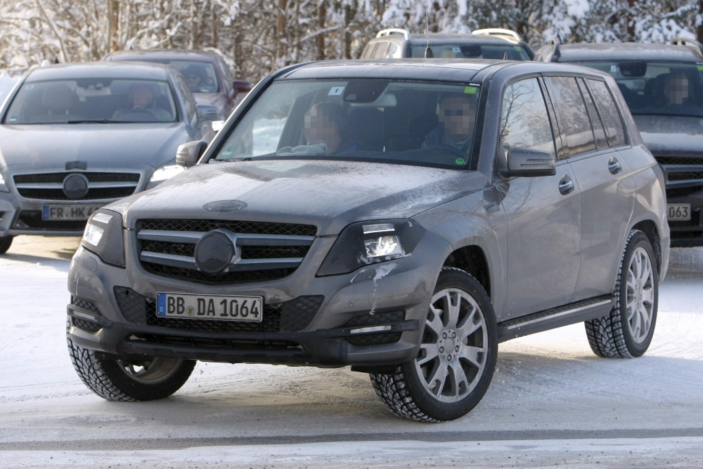 Erwischt: Erlkönig Mercedes-Benz GLK – Facelift 