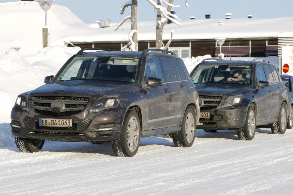 Erwischt: Erlkönig Mercedes-Benz GLK – Facelift 