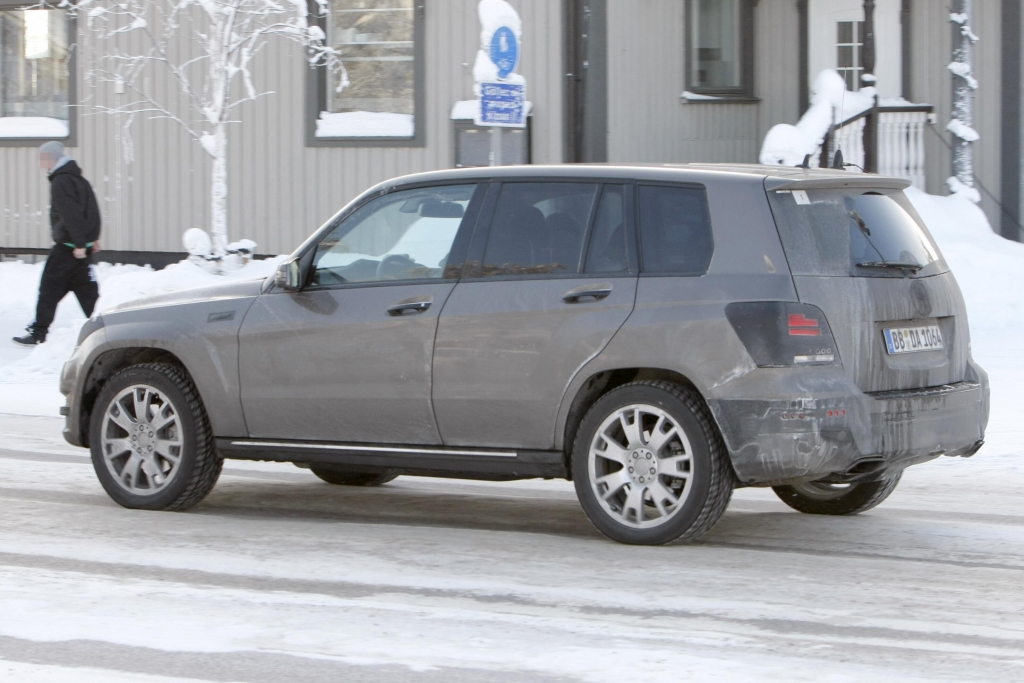 Erwischt: Erlkönig Mercedes-Benz GLK – Facelift 