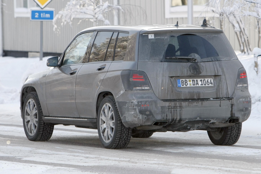 Erwischt: Erlkönig Mercedes-Benz GLK – Facelift 