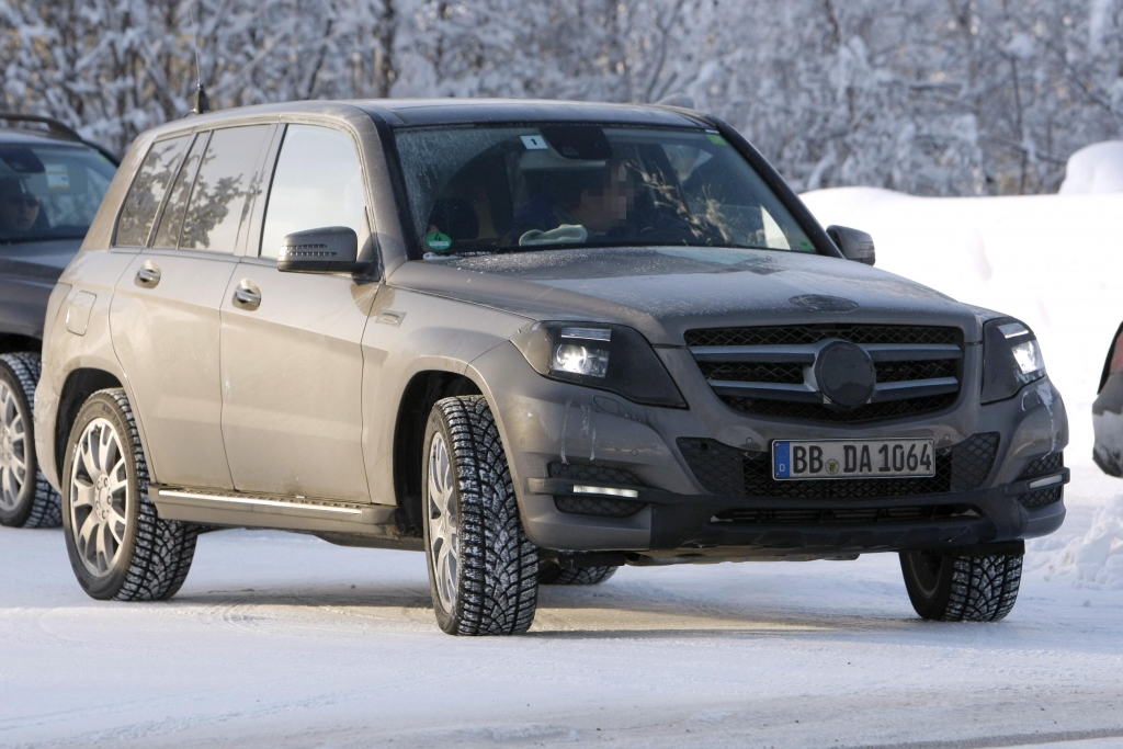Erwischt: Erlkönig Mercedes-Benz GLK – Facelift 