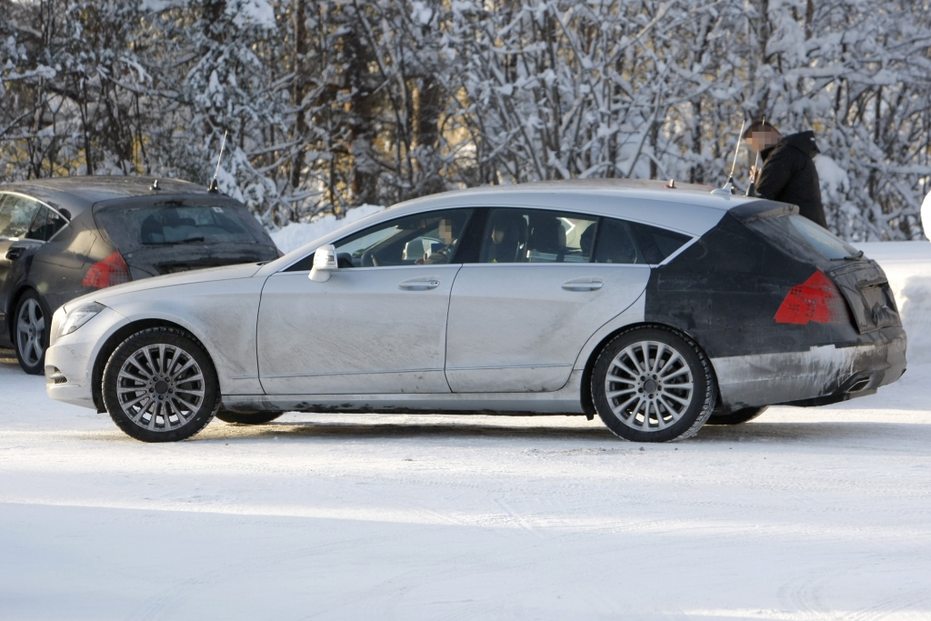 Erwischt: Erlkönig Mercedes CLS Shooting Break