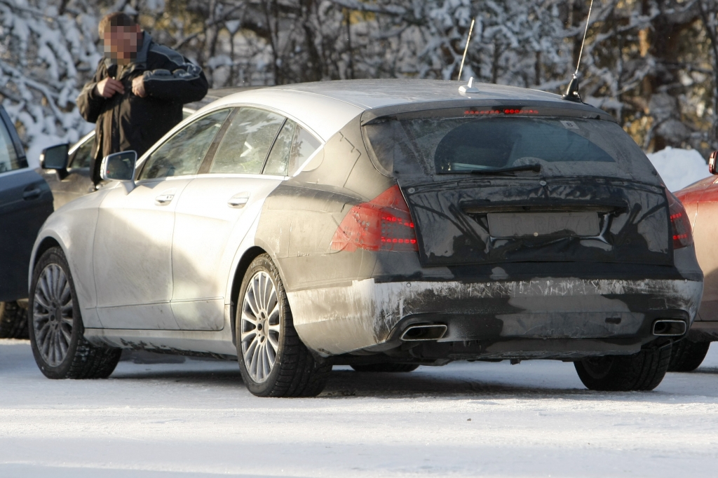 Erwischt: Erlkönig Mercedes CLS Shooting Break