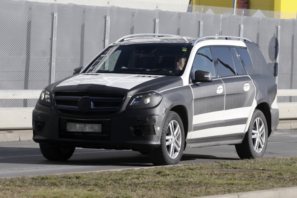Erwischt: Erlkönig Mercedes GL – Keine Geheimnisse