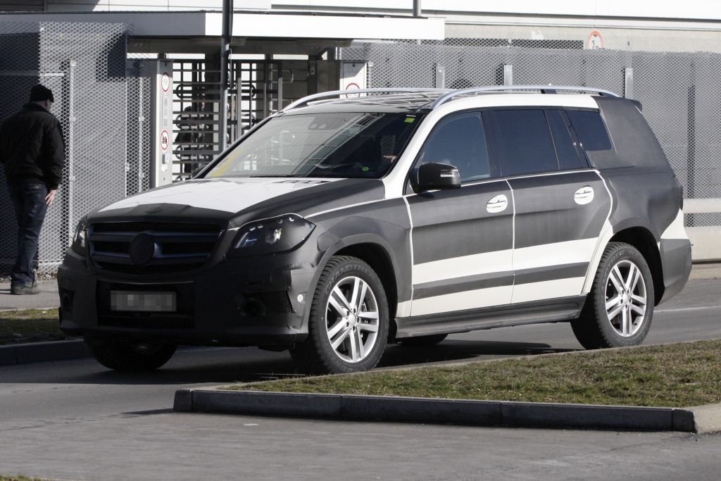 Erwischt: Erlkönig Mercedes GL – Keine Geheimnisse