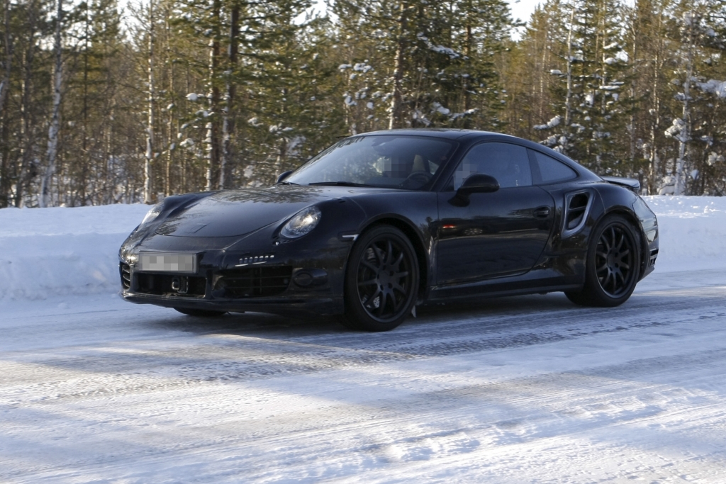 Erwischt: Erlkönig Porsche 911 Turbo – Arbeit unter Hochdruck