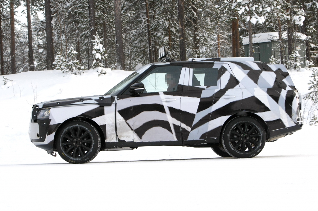 Erwischt: Erlkönig Range Rover mit brandneuem Gesicht
