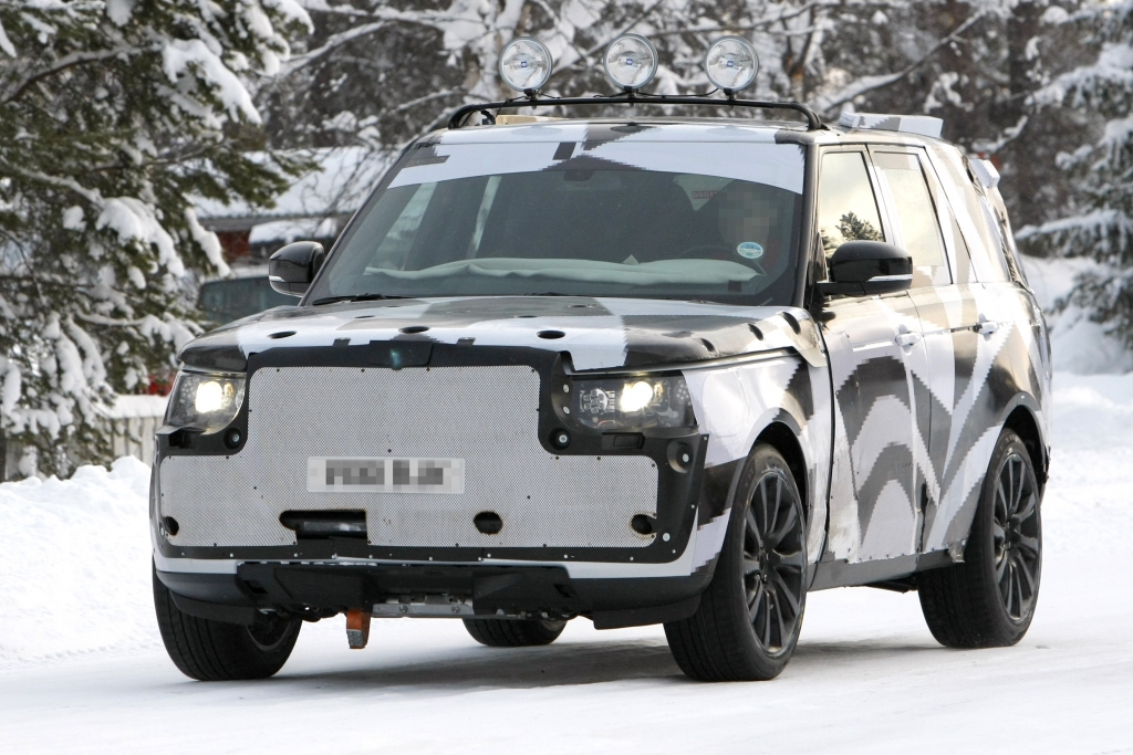 Erwischt: Erlkönig Range Rover mit brandneuem Gesicht