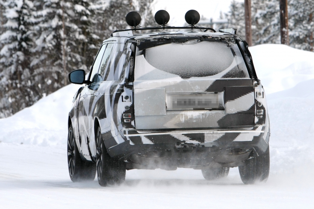 Erwischt: Erlkönig Range Rover mit brandneuem Gesicht