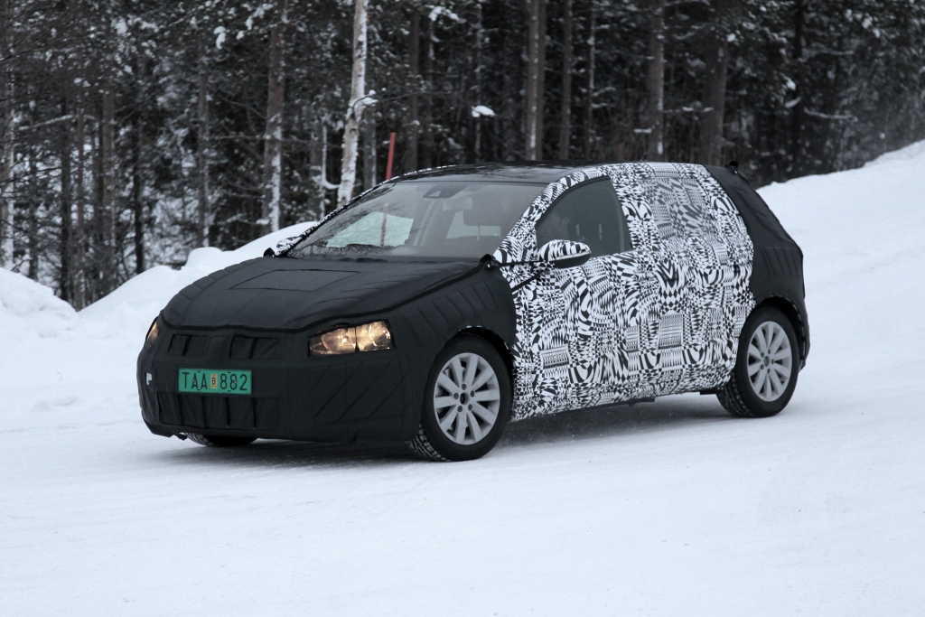 Erwischt: Erlkönig VW Golf VII – Von Allem etwas