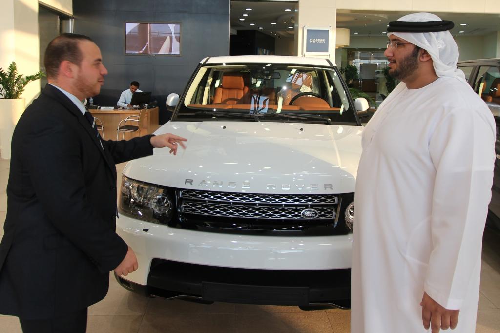 Für Emiratis ist der Range Rover so alltäglich wie ein VW Golf