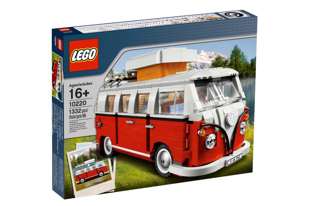 Für große Blumen-Kinder: der Hippie-Bulli von Lego