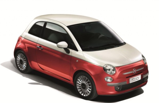 Fiat 500-Sondermodell - Per Aufkleber zum Einzelstück
