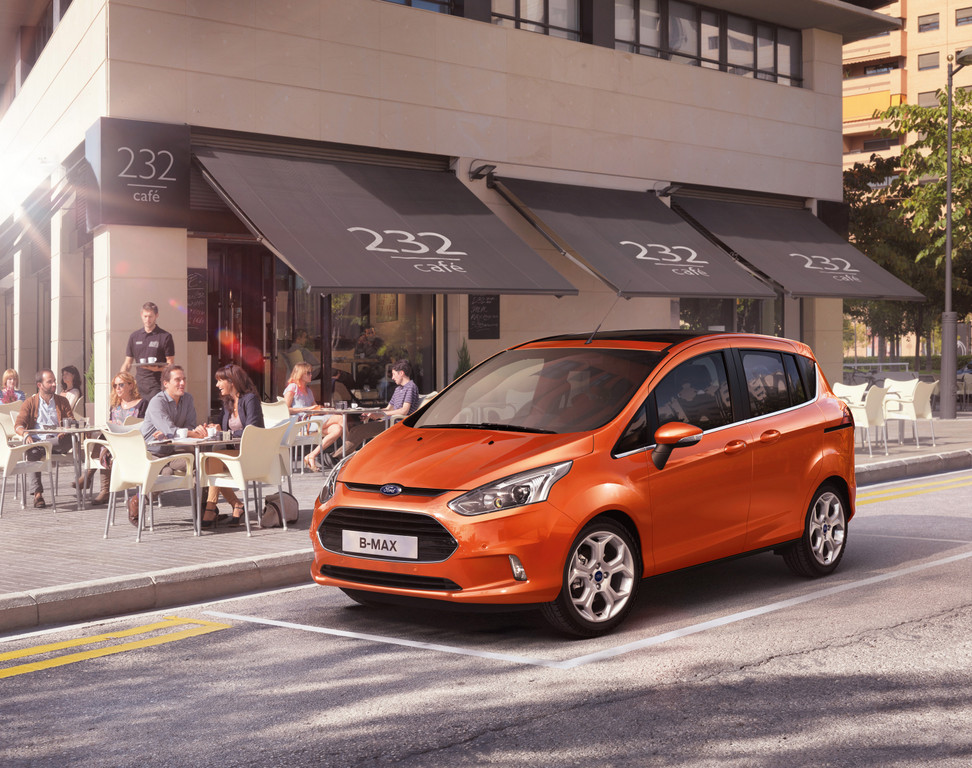 Ford B-Max soll auch beim Kraftstoffverbrauch punkten
