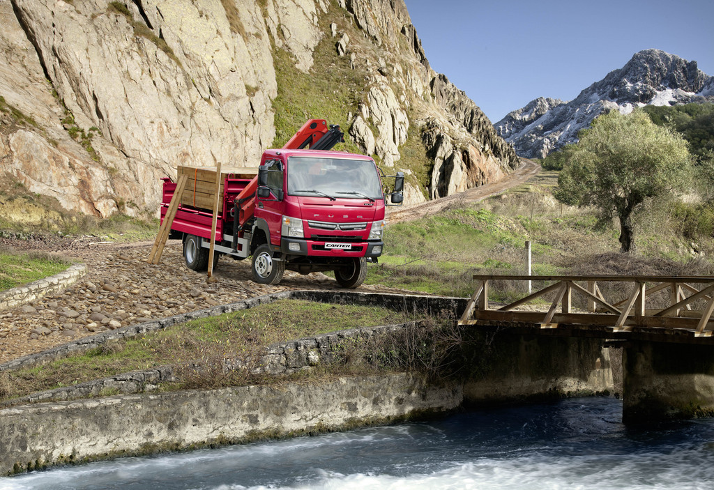 Fuso Canter bald auch als 4x4