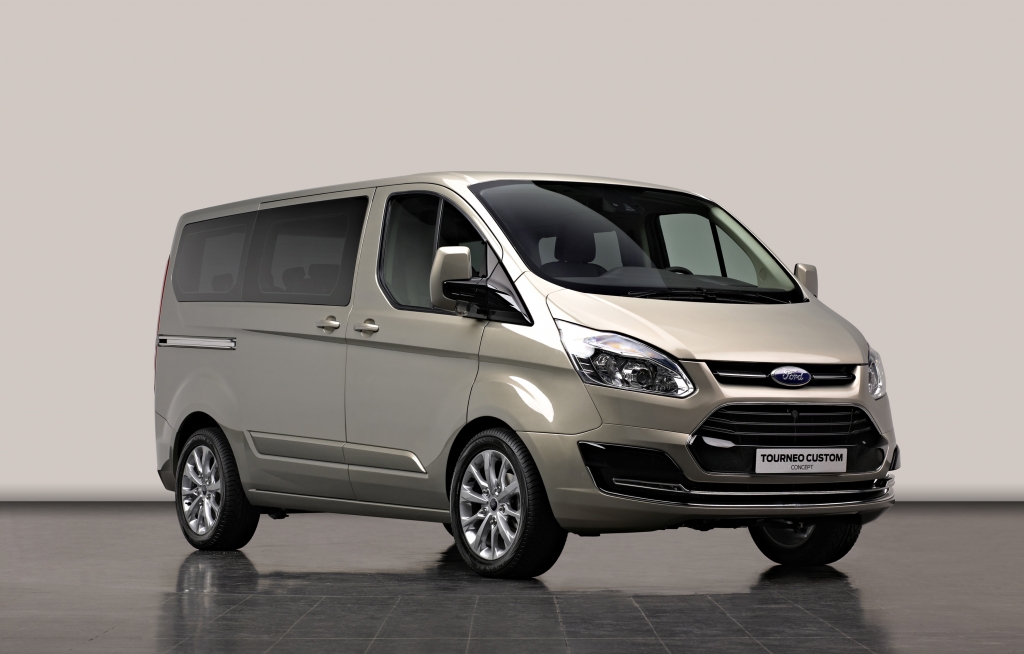 Genf 2012: Ford Transit Tourneo Custom - Kleinbus für die Großfamilie