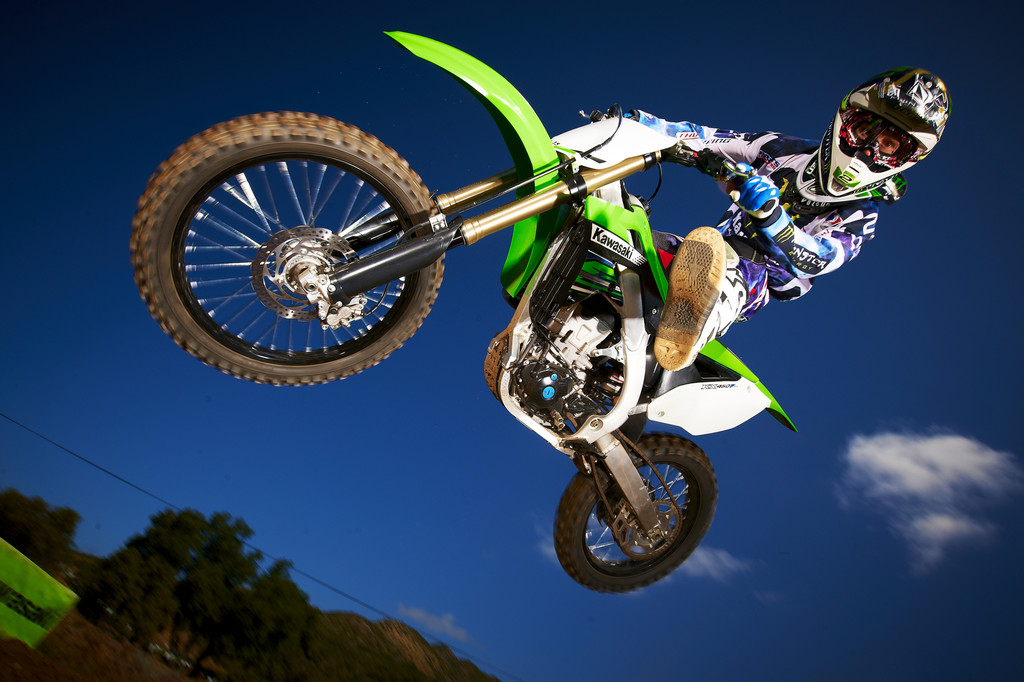 Kawasaki bietet KX-Downloads