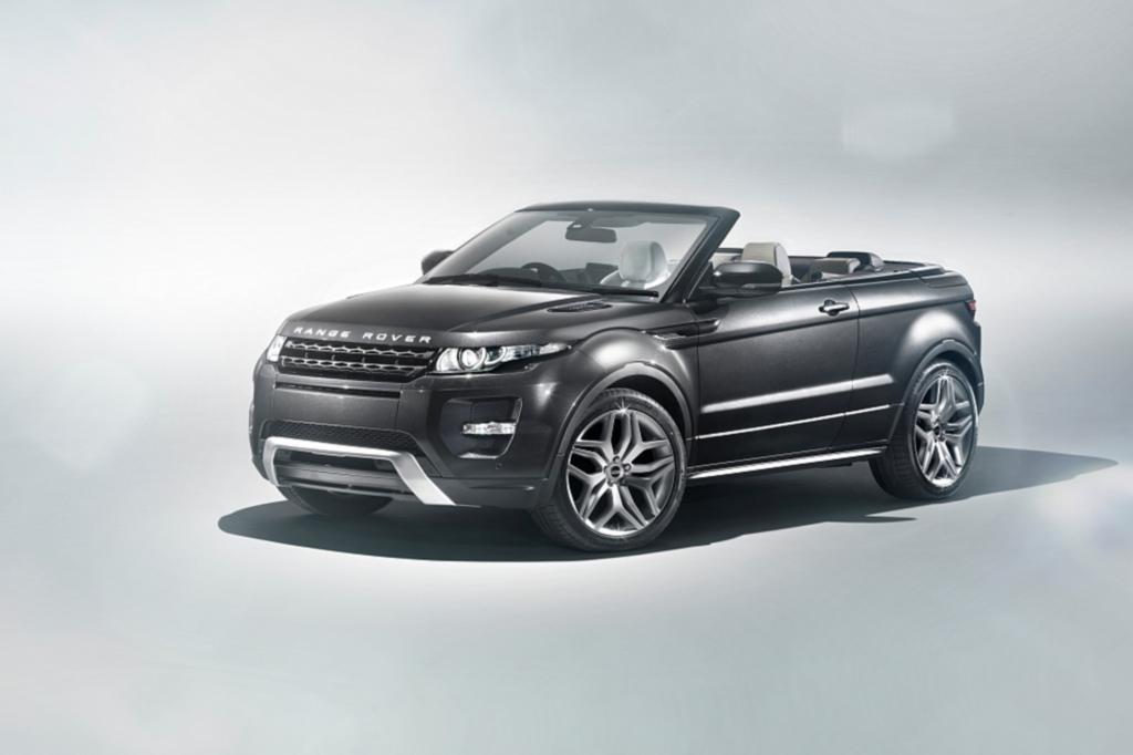 Land Rover stellt eine Cabrio-Studie des Range Rover Evoque vor