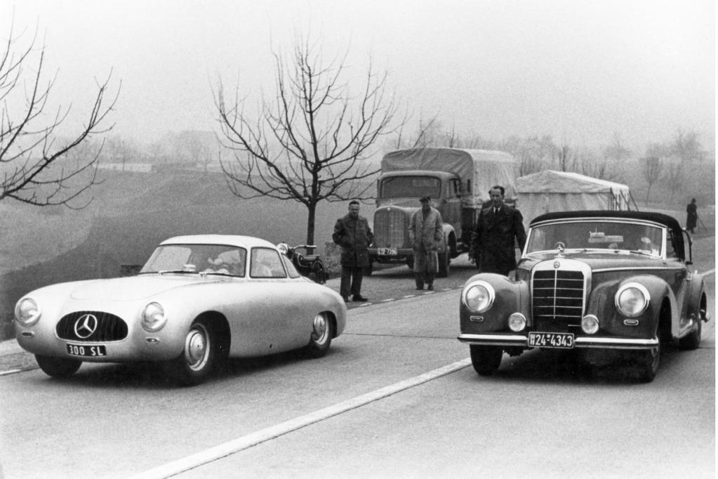Mercedes 300 SL vor 60 Jahren: Die Geburt einer Legende