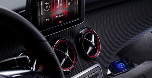 Mercedes-Benz A-Klasse bietet Smartphone-Integration