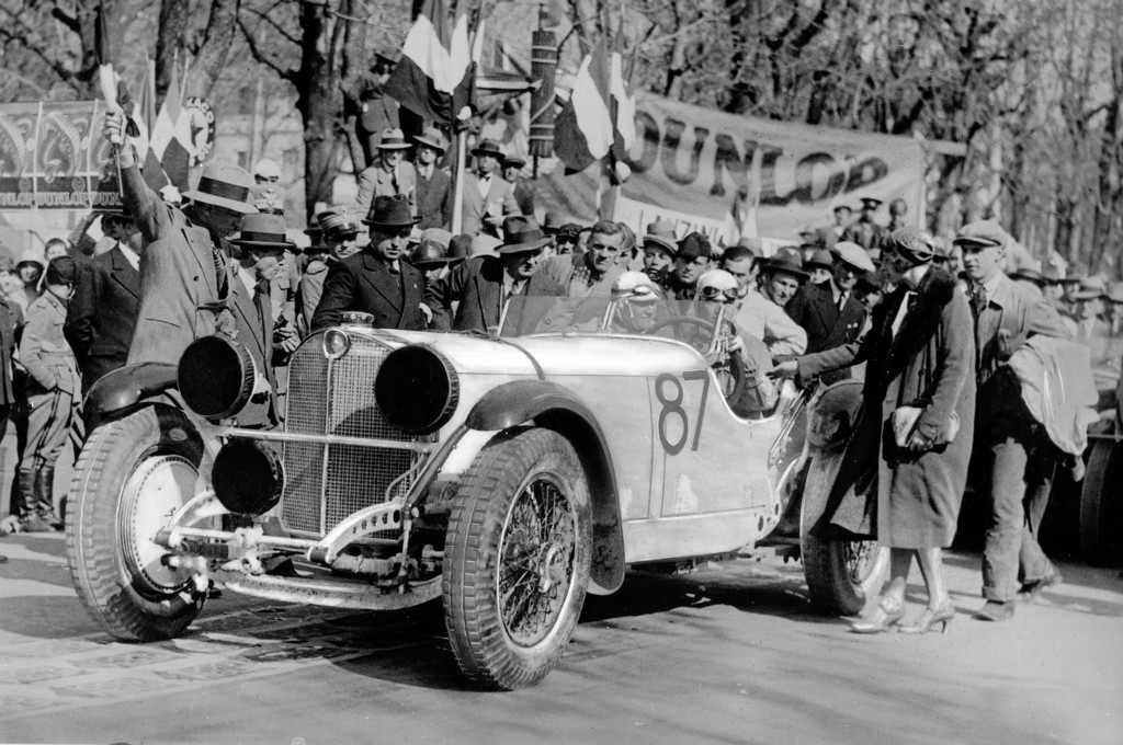 Mercedes-Benz-Ausstellung im Museo Mille Miglia