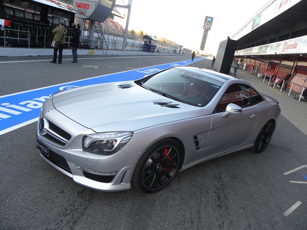 Mercedes SL 63 AMG.
