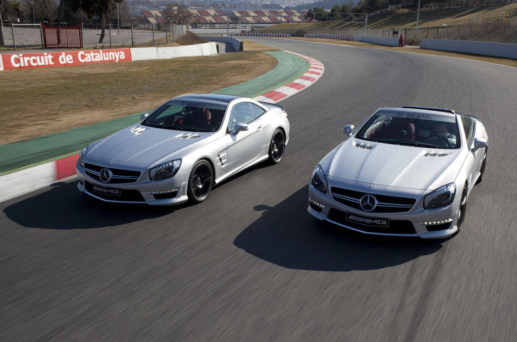 Mercedes SL 63 AMG.