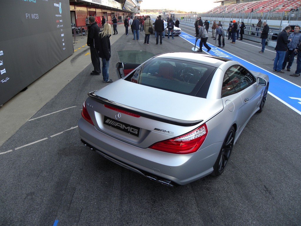 Mercedes SL 63 AMG.