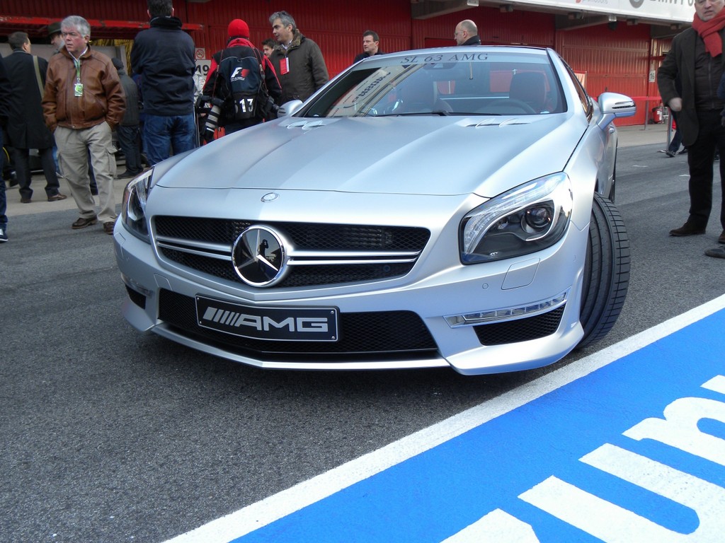 Mercedes SL 63 AMG.