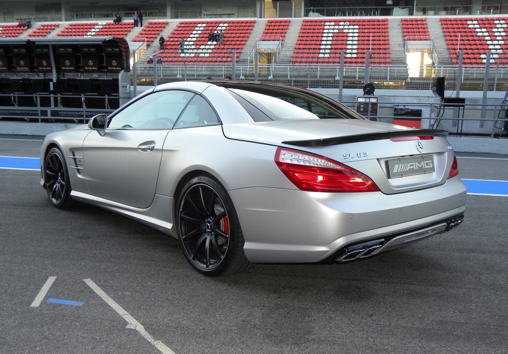 Mercedes SL 63 AMG.