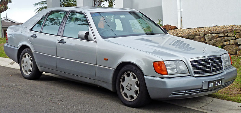 Mercedes W 140 der späteren Kohl-Ära (ab 1992) Quelle: Wikipedia