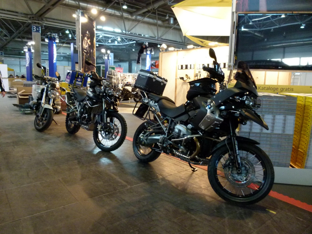Motorrad Messe Leipzig 2012: Ausstattung, Bekleidung & Zubehör