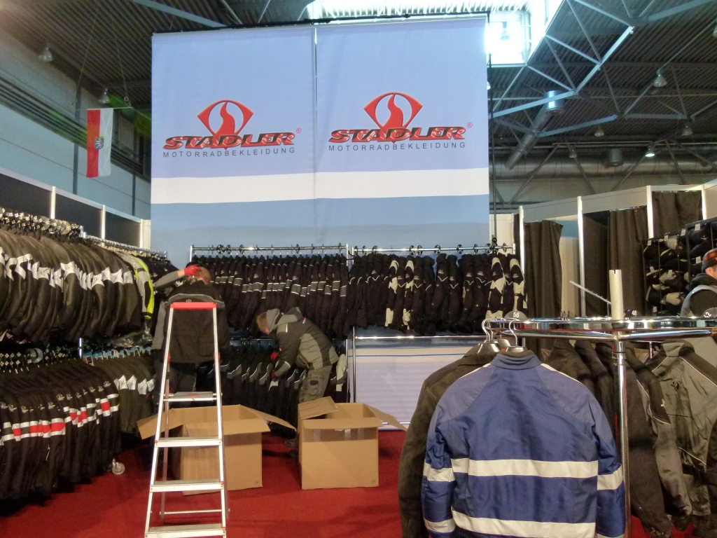 Motorrad Messe Leipzig 2012: Ausstattung, Bekleidung & Zubehör
