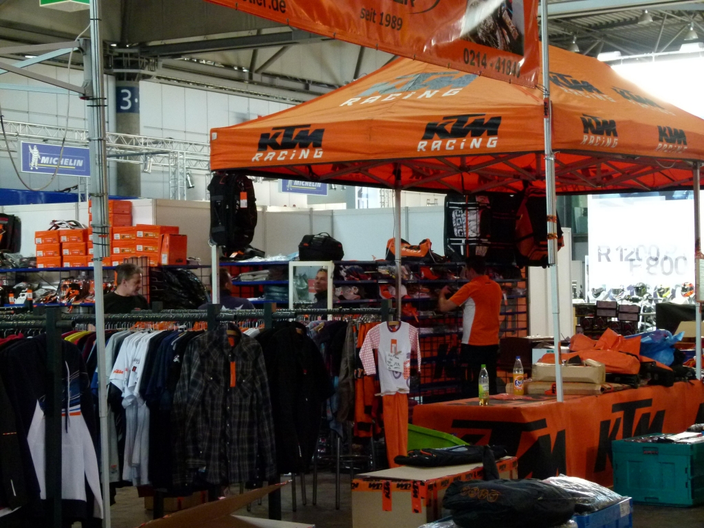 Motorrad Messe Leipzig 2012: Ausstattung, Bekleidung & Zubehör
