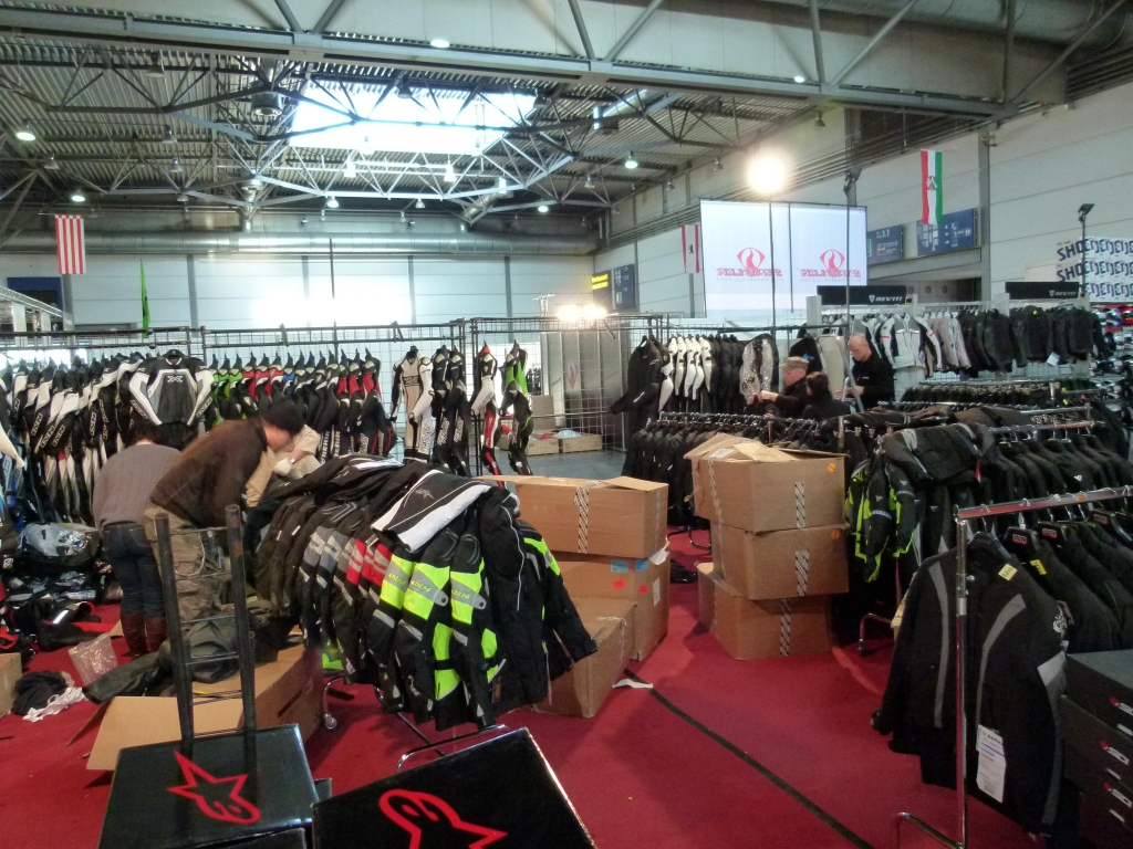 Motorrad Messe Leipzig 2012: Ausstattung, Bekleidung & Zubehör
