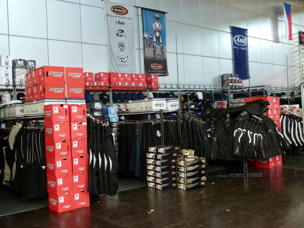 Motorrad Messe Leipzig 2012: Ausstattung, Bekleidung & Zubehör