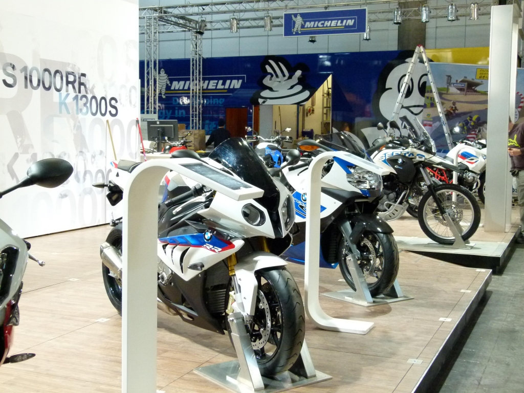 Motorrad Messe Leipzig 2012: BMW, Ducati, Hyosung und Kawasaki