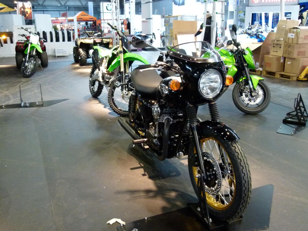 Motorrad Messe Leipzig 2012: BMW, Ducati, Hyosung und Kawasaki