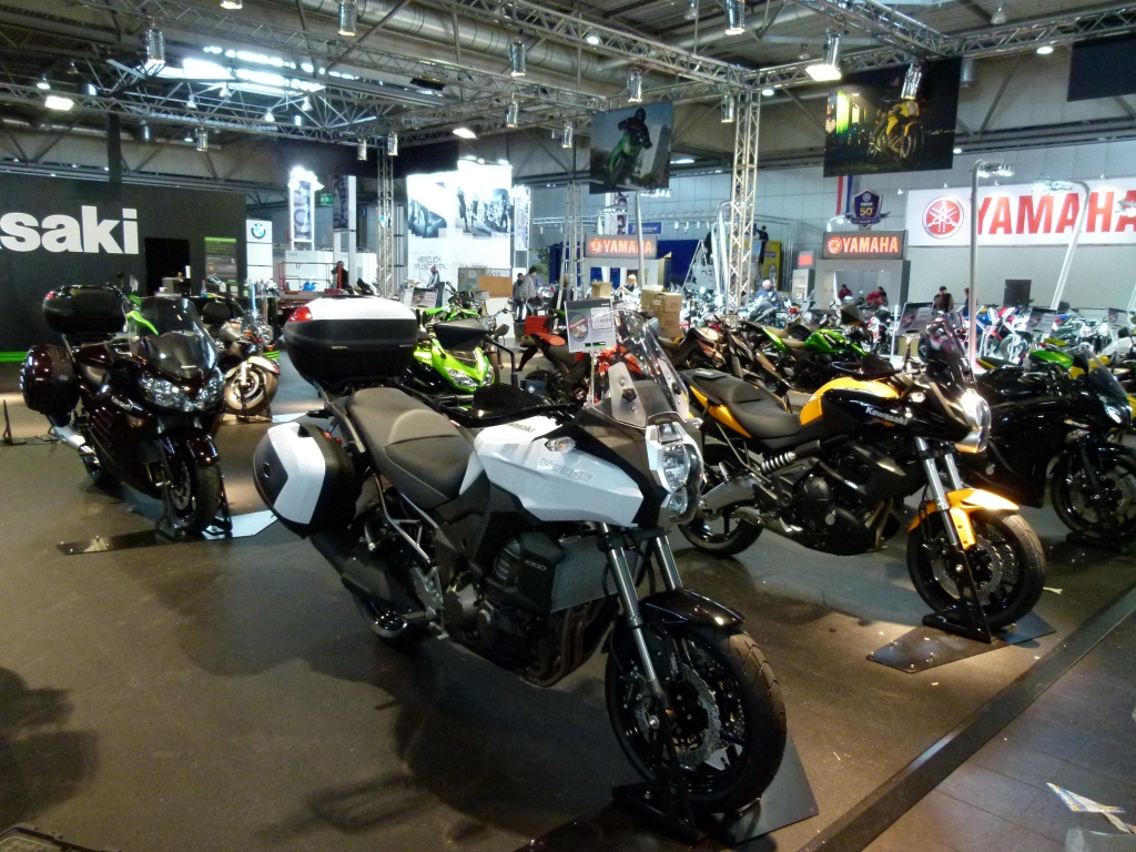 Motorrad Messe Leipzig 2012: BMW, Ducati, Hyosung und Kawasaki
