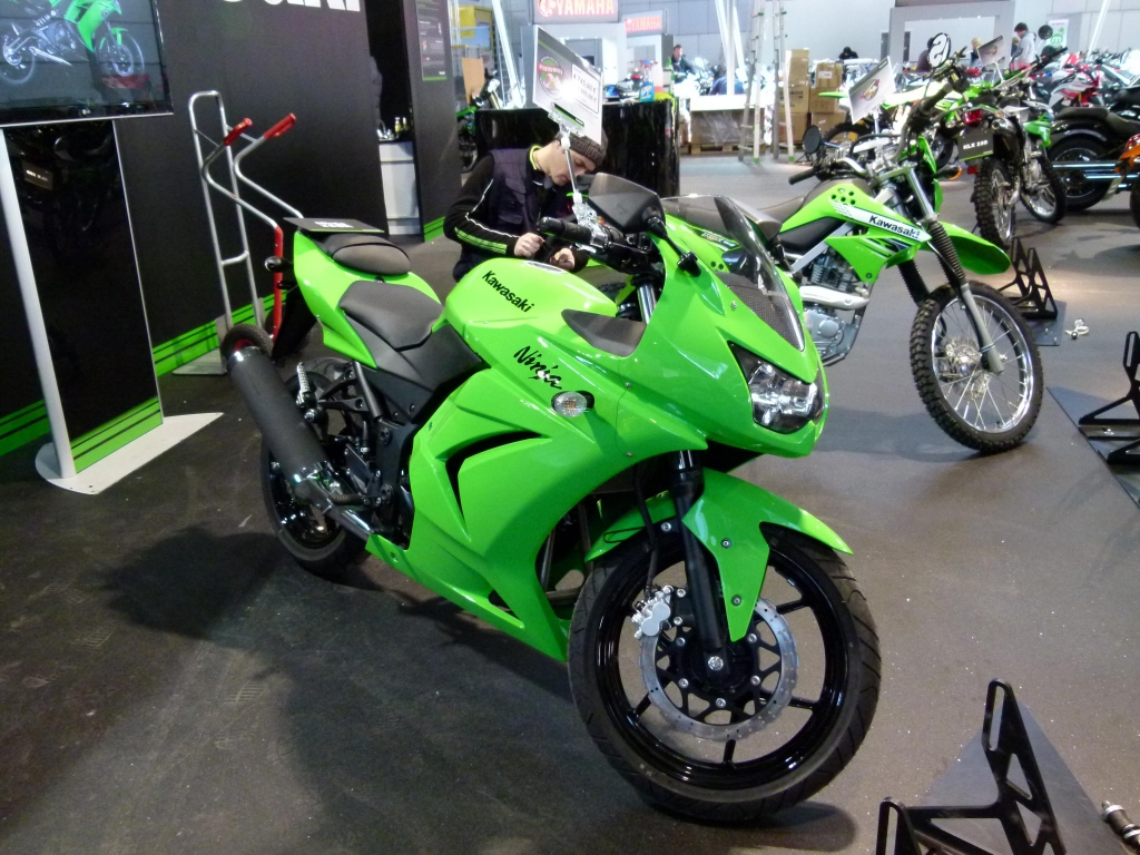 Motorrad Messe Leipzig 2012: BMW, Ducati, Hyosung und Kawasaki