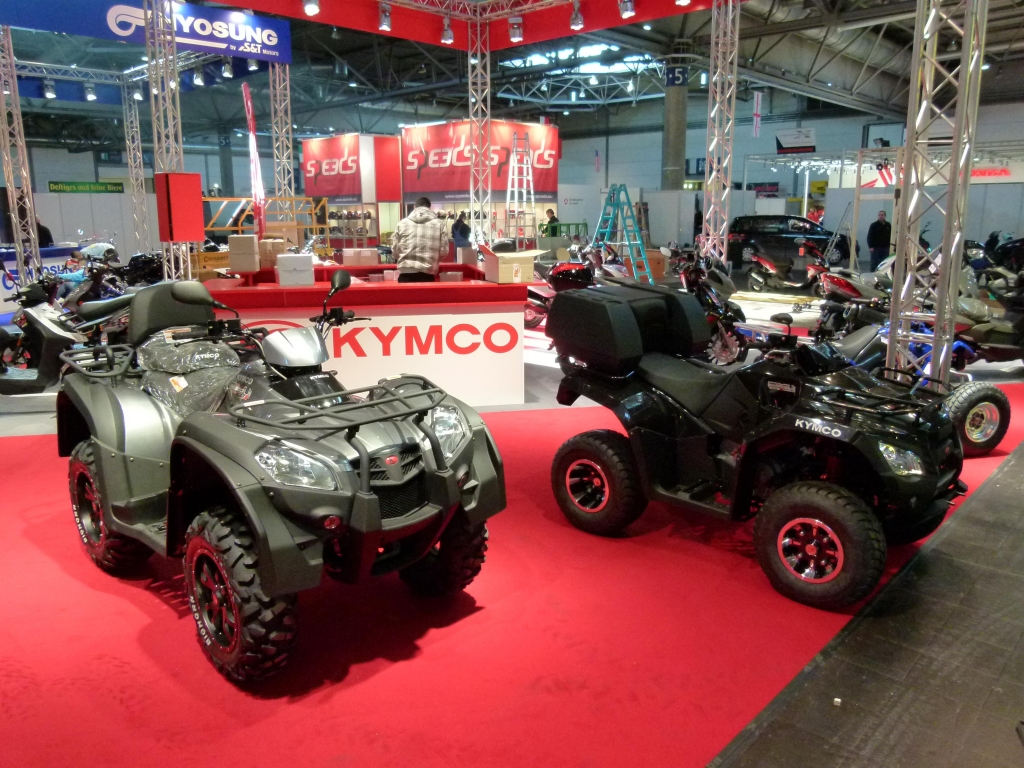Motorrad Messe Leipzig 2012: Einstiegsroller bis Maxi-Scooter