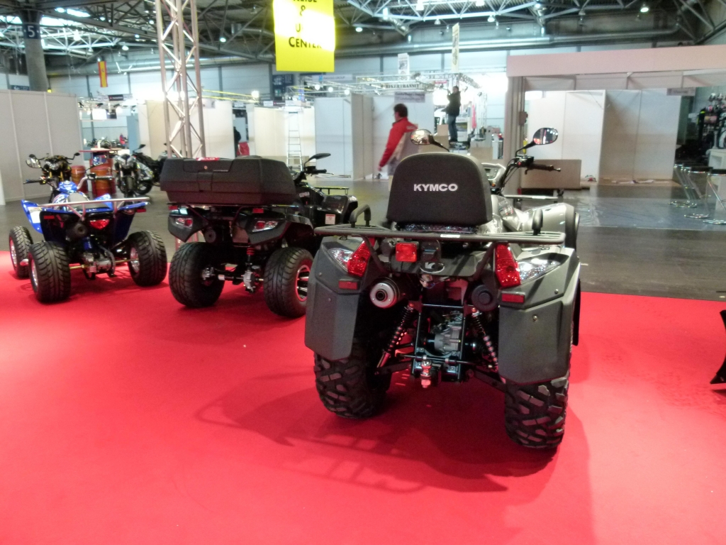 Motorrad Messe Leipzig 2012: Einstiegsroller bis Maxi-Scooter