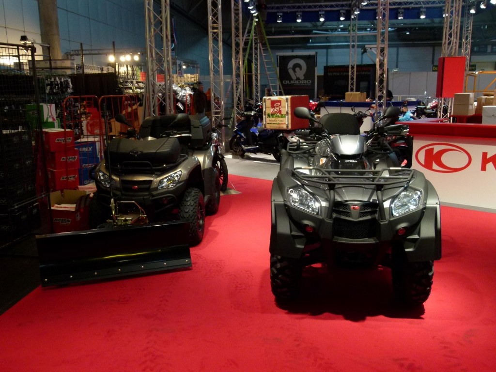Motorrad Messe Leipzig 2012: Einstiegsroller bis Maxi-Scooter