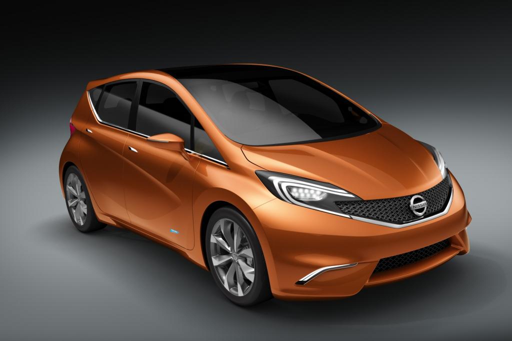 Nissan Kleinwagen-Studie - Der Note von morgen