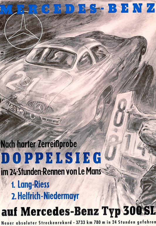 Originaler Mercedes-Benz 300 SL Rennsportwagen in Florida